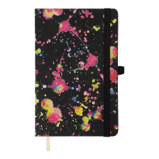 Книжка записная INFINITY, на резинке, 136х207мм, 96 л., клетка., офсет крем., тв.лам.обл., чёрная Книжка записная INFINITY, на резинке, 136х207мм, 96 л., клетка., офсет крем., тв.лам.обл., чёрная