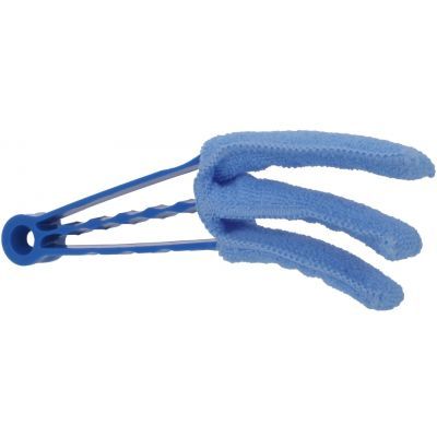 Щетка для жалюзи и радиатора, ECONOMIX CLEANING, голубая