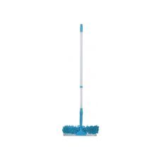 Телескопическая швабра для мытья окон "Лапша", ECONOMIX CLEANING, 120 см, голубая