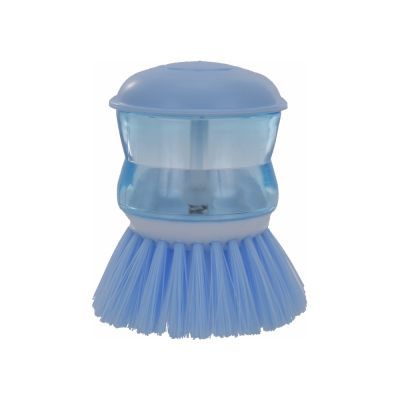 Щетка для мытья посуды с дозатором, ECONOMIX CLEANING, голубая