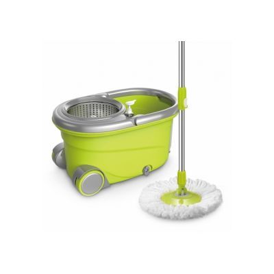 Набор для уборки швабра с отжимом и дозатором мыла, Optima Cleaning