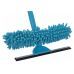 Телескопическая швабра для мытья окон "Лапша", ECONOMIX CLEANING, 120 см, голубая