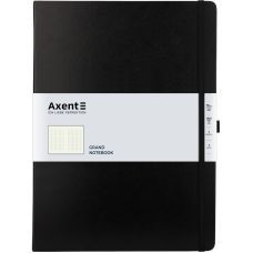 Книга записная Partner Grand. Твердый переплет, обложка из термо PU. Формат - А4, размер 295*210 мм, 100 листов в клетку, черный Книга записная Partner Grand. Твердый переплет, обложка из термо PU. Формат - А4, размер 295*210 мм, 100 листов в клетку, черный