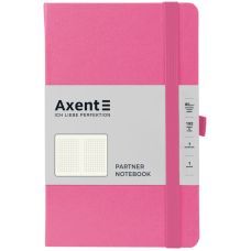 Книга записная Partner, 125*195, 96 л., кл., розовая