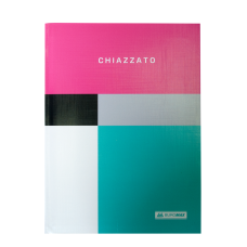 Блокнот CHIAZZATO, А5, 80 л., клетка, интегральная обложка, розовый