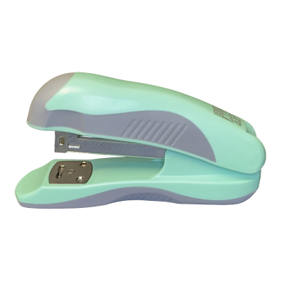 Степлер пластиковый, PASTEL, 20 л., (скобы №24, 26), 111х62х32 мм, мятный