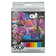 Карандаши цветные, 36 цвета, круглые, ART Line Карандаши цветные, 36 цвета, круглые, ART Line