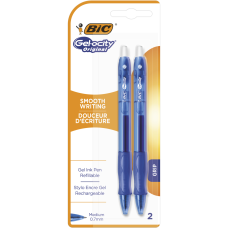 Ручка "Gel-Ocity Original", синий 2 шт в блистере, BIC