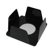 Куб для бумаги 9х9x4,5 cм черный, КИП