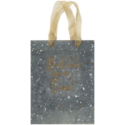 Пакет пластиковый подарочный 25х19x8.5см, Shade Green