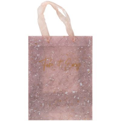 Пакет пластиковый подарочный 25х19x8.5см, Shade Violet