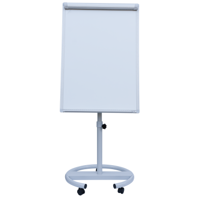 Флипчарт магнитный сухостираемый, 70 х100 cм, мобильный, вертикальный, BM.0010