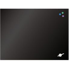 Доска стеклянная магнитно-маркерная 90x120 см, черная Доска стеклянная магнитно-маркерная 90x120 см, черная