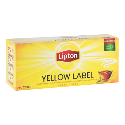 Чай черный Lipton Royal ceylon байховый, 25х2г/уп (683763)