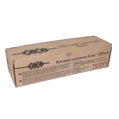 Мел цветной 100шт., картон коробка (ZB.6716-99)