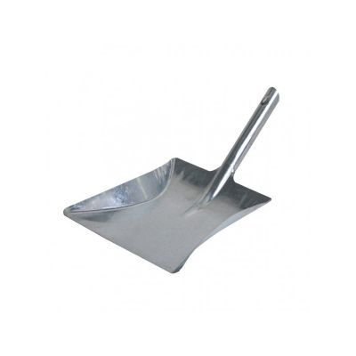 Совок оцинкованный с короткой ручкой 36,5х24х7,5см ТМ APEX (A11737)