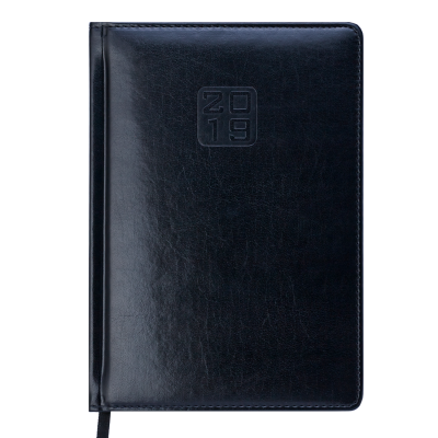 Ежедневник датированный 2021 BRAVO Soft A5 черный