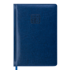 Ежедневник датированный 2026 BRAVO Soft A5 синий