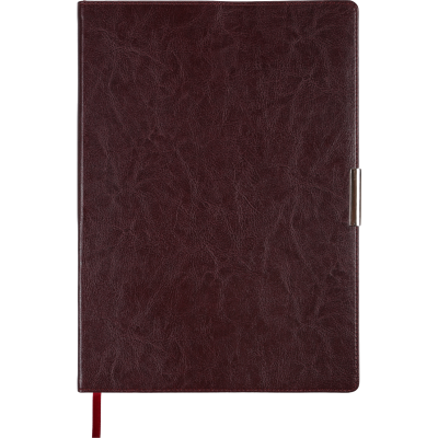 Ежедневник датированный 2021 SALERNO A4 бордовый