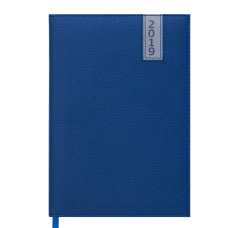 Ежедневник датированный 2026 VERTICAL A5 синий