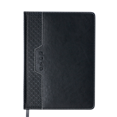 Ежедневник датированный 2021 VIENNA A5 черный