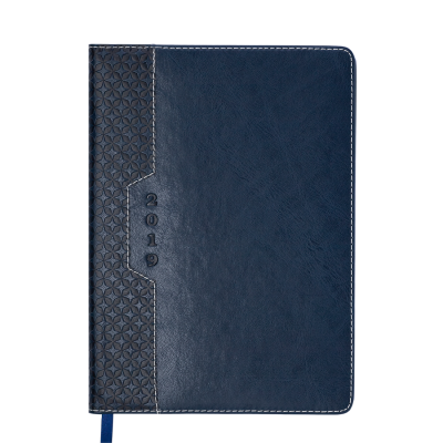 Ежедневник датированный 2021 VIENNA A5 синий