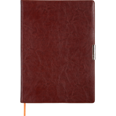 Ежедневник недатированный SALERNO А4, коричневый