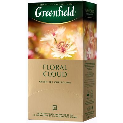 Чай Greenfield в пакетиках Floral Cloud 1,5г х25 шт