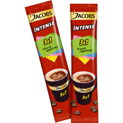 Кофе в стиках Якобз 3 в 1 ЛАТТЕ, 24шт (61204)