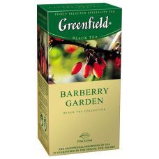 Чай черный Greenfield в пакетиках Barberry Garden, black tea 1,5г х 25