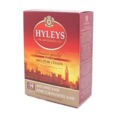 Чай Hyleys Английский аристократический, листовой 100г (2184)