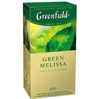 Чай зеленый Greenfield Green Melissa, green tea 85г (106161)