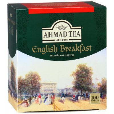 Чай AHMAD TEA Английский №1, 100*2г (100*2г)