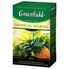 Чай зеленый Greenfield Tropical Marvel, green tea 100г