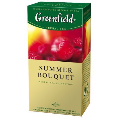 Чай травяной Greenfield в пакетиках Summer Bouquet herbal tea 2 r x 25 (106114)