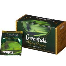 Чай зеленый Greenfield в пакетиках Flying Dragon 2г х25 шт