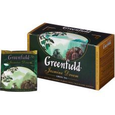 Чай зеленый Greenfield в пакетиках Jasmine Dream 2г х 25 шт