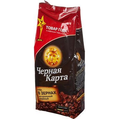 Кофе в зернах Чорна карта 1кг (394209)