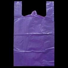 Пакет-майка плотный 45х20х75 25шт/уп фиолетовый