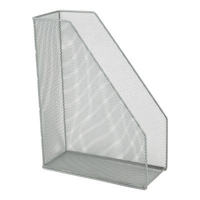 Лоток для бумаг вертикальный 100x250x320мм металл серебро (2120-03-A)