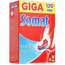 Таблетки SOMAT CLASSIC, 120 таблеток