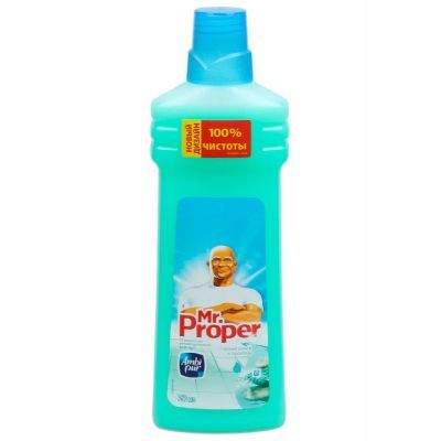 Средство чистящее жидкость Mr.PROPER 750мл, океан (Горный источник) (72540)