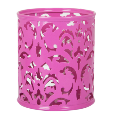 Подставка для ручек Barocco 83х100мм металл розовый (BM.6204-10)