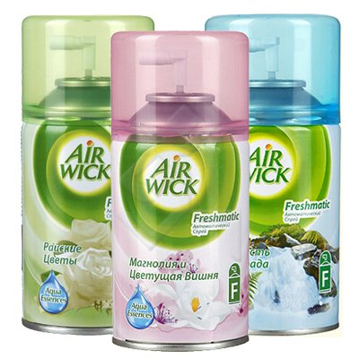 Сменный баллон для автоматического освежителя Airwick  250 мл, ассорти (703227)