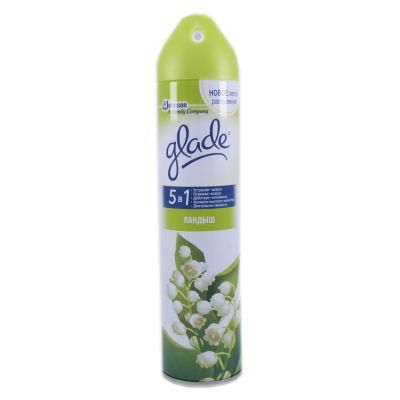 Освежитель воздуха аэрозоль Glade ландыш (GL033)