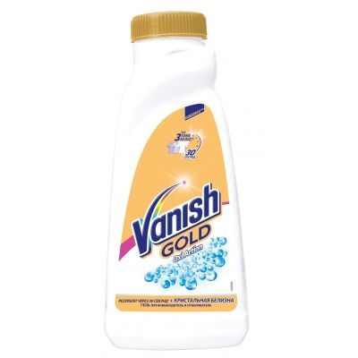 Пятновыводитель-отбеливатель Vanish oxi action gold кристальная белизна (676101)
