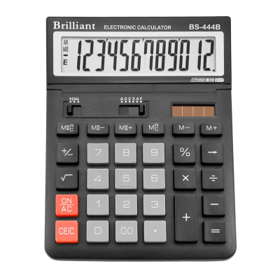 Калькулятор BS-444В 12 разрядов 2-питание (BS-444B)