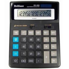 Калькулятор BS-999 16 разрядов 2-питание