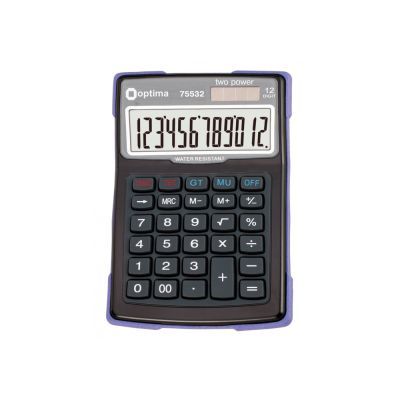 Калькулятор настольный Optima 10 разрядов размер 137*103*32мм (O75507)