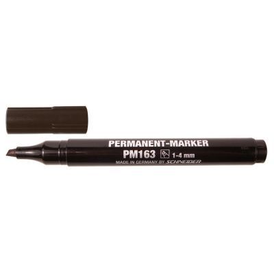 Маркер перманентный SCHNEIDER MAXX 163 1-4мм черный (S116301)